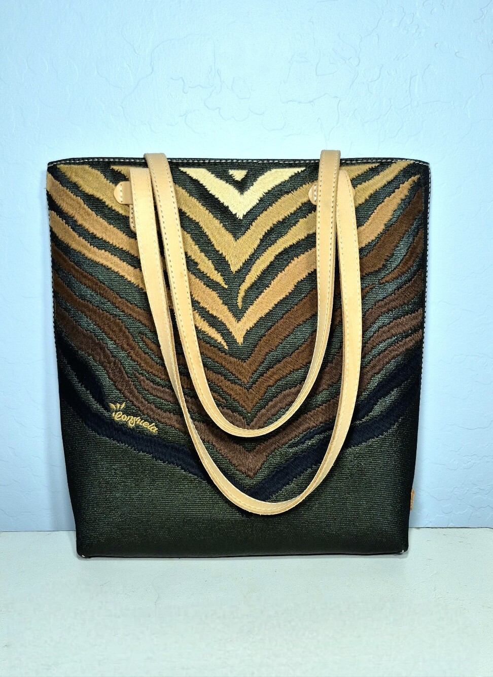 Consuela Tote Embroidered Bag